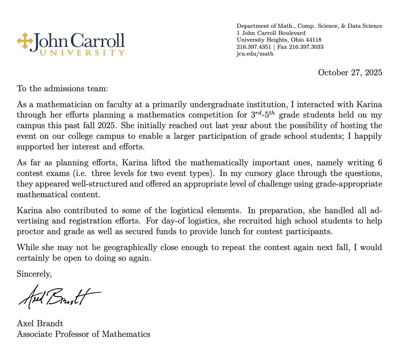 John Carroll University